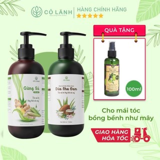 Combo dầu gội kem xả tóc