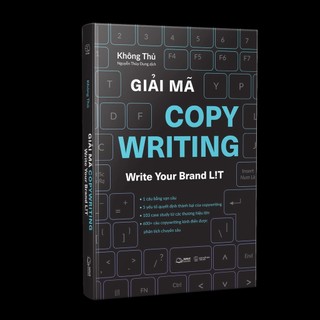 Sách - giải mã copywriting write your brand lit - azvietnam