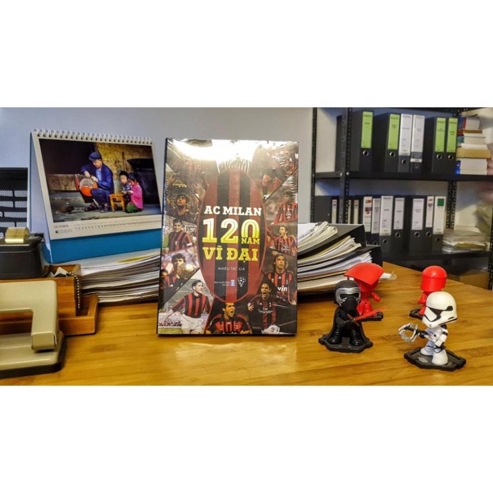 Sách - AC Milan 120 năm vĩ đại - Chặng đường lịch sử, những huyền thoại đi cùng năm tháng - THBooks