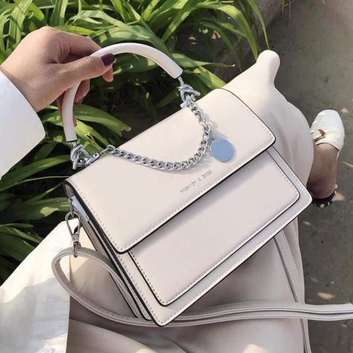 Túi xách nữ đẹp thời trang công sở phối charm tinh tế điệu đà phong cách Hàn Quốc TX10