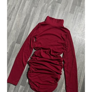 LUUANH Đầm Body Cổ Trụ Dáng Ngắn Phong Cách Trẻ Trung P0034 LUUANH (Hỏa tốc)