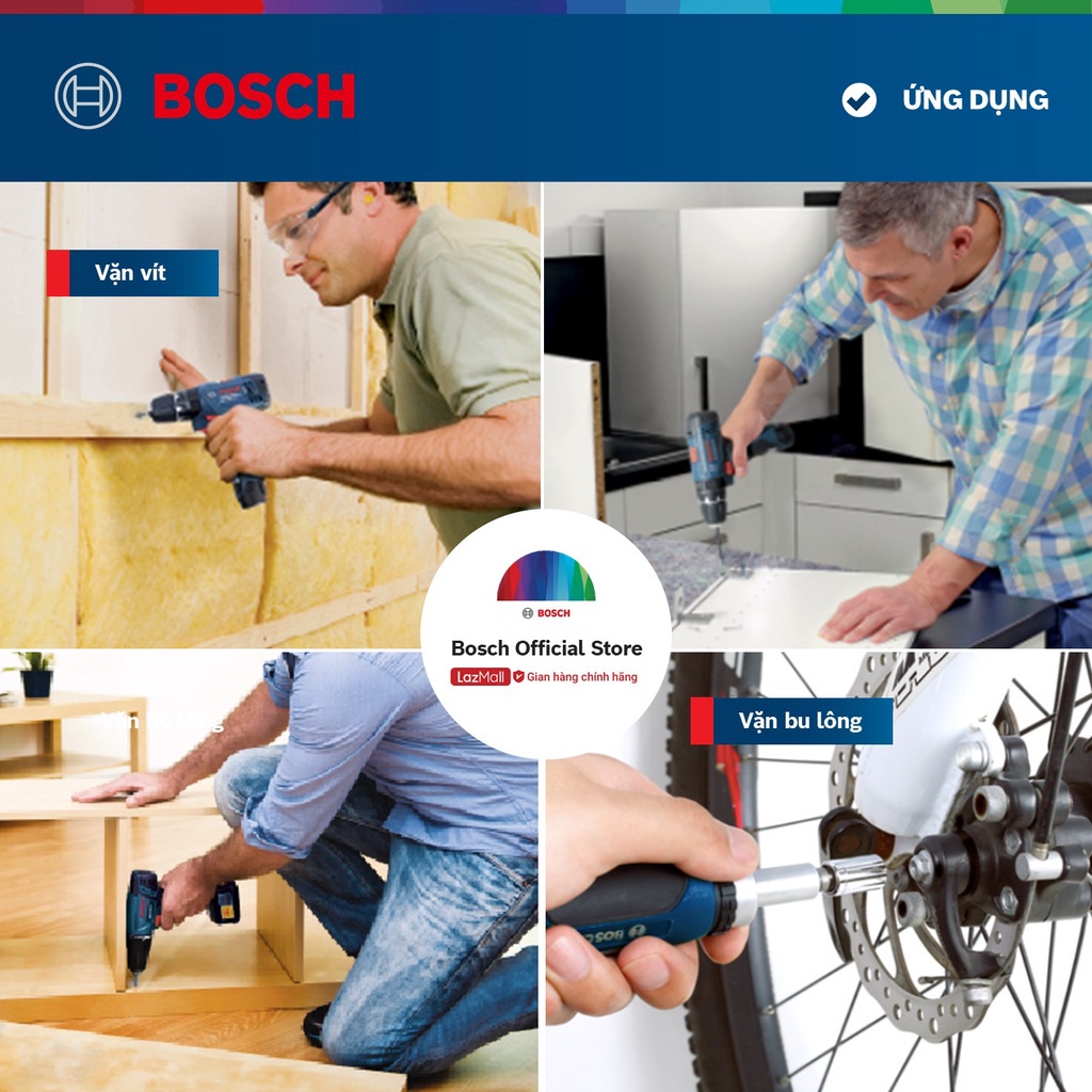 Bộ Dụng Cụ Bosch 41 Món