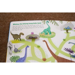 Sách - Lật Mở Khám Phá - Dinosaurs - Thế Giới Khủng Long