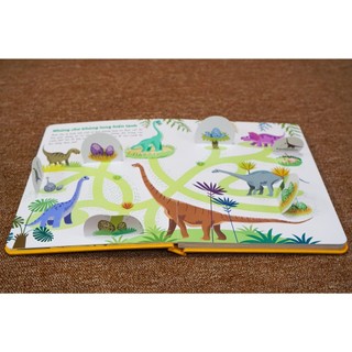 Sách - Lật Mở Khám Phá - Dinosaurs - Thế Giới Khủng Long