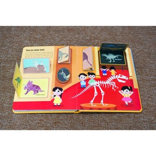 Sách - Lật Mở Khám Phá - Dinosaurs - Thế Giới Khủng Long