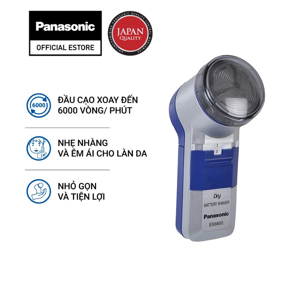 Máy cạo râu Panasonic ES6850SB251 - Bảo Hành 12 Tháng