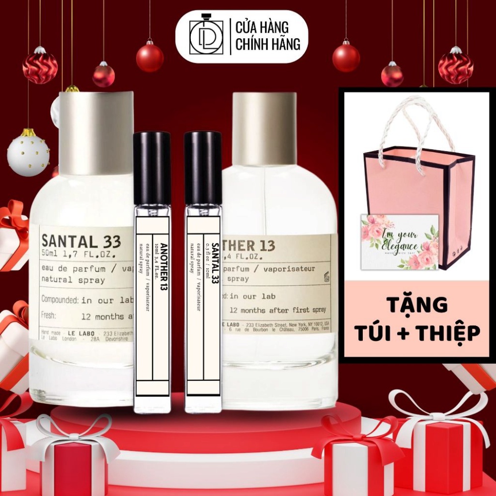Nước Hoa Nam Nữ Le labo Another13 EDP Chiết 10ml - Nước Hoa Chiết Le Labo Santal33 EDPChính Hãng LAD