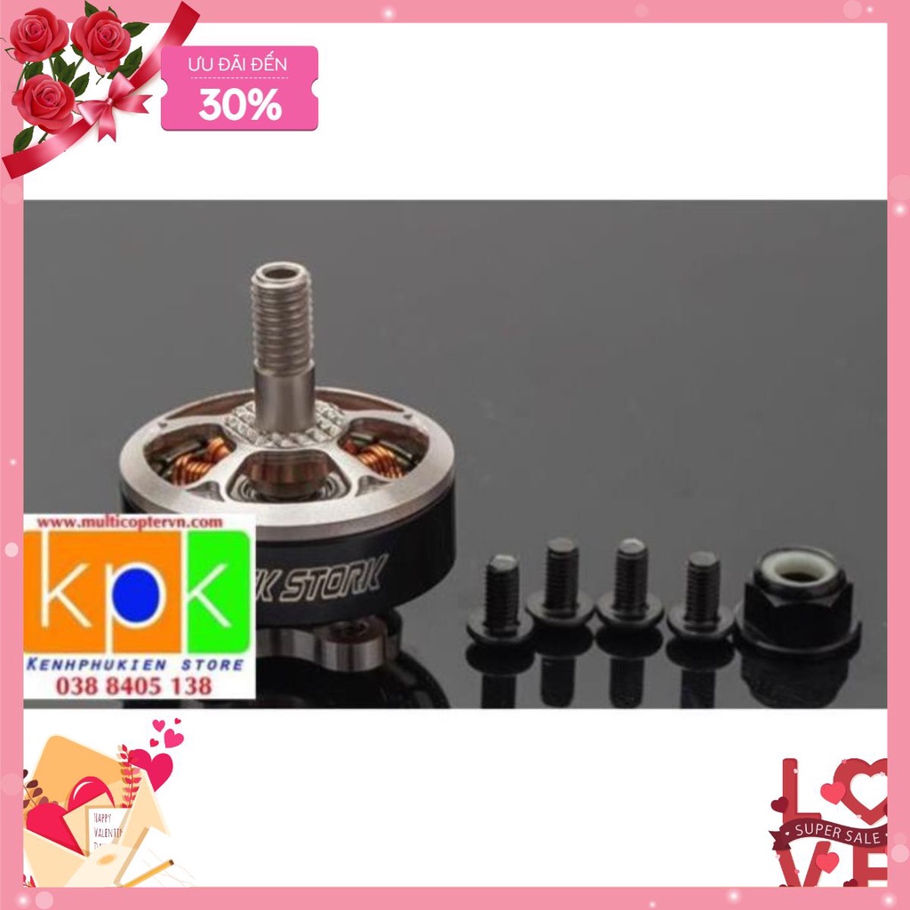 Combo 4 động cơ máy bay điều khiển từ xa 2207 1700kv 5s bay longrange