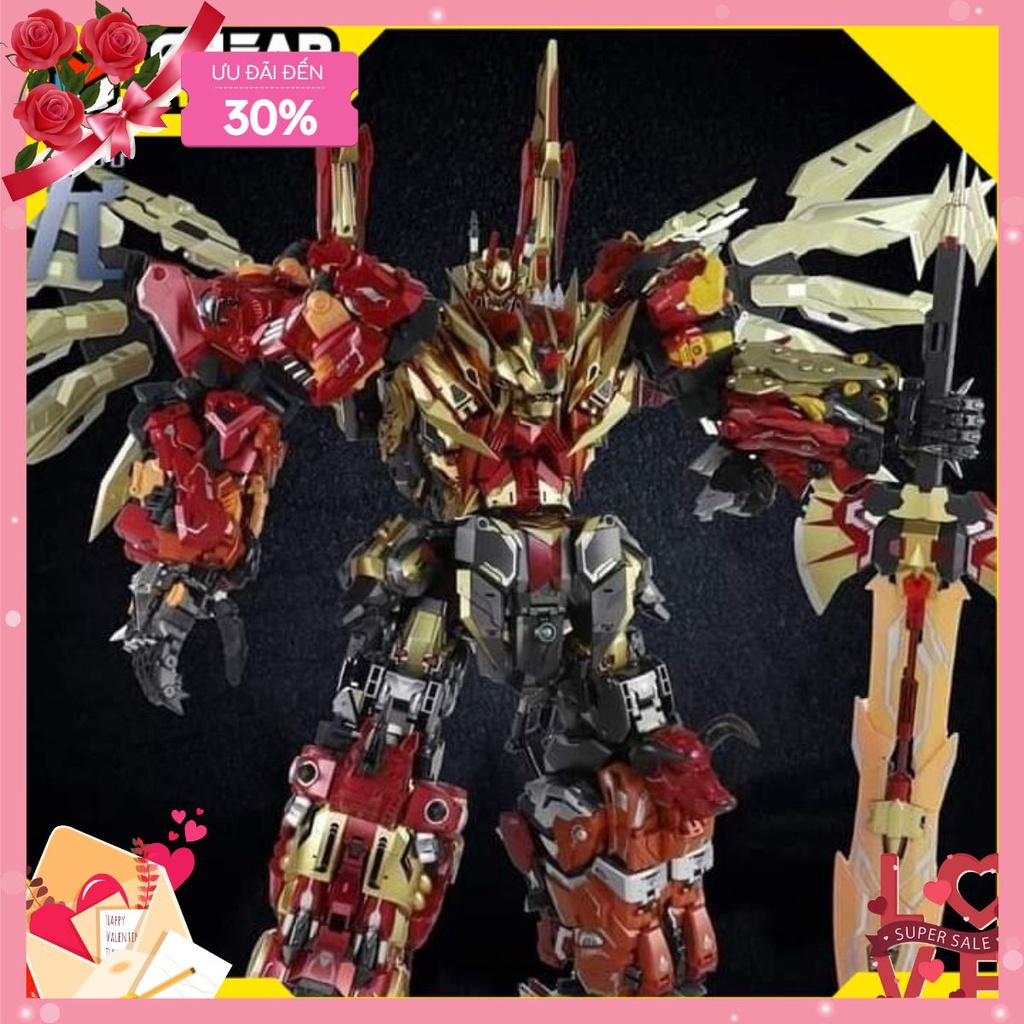 Bộ Mô Hình Robot Hợp Thể CT-Chiyou Thunderking (Predaking) của Cang Toys Cangtoys tặng kèm xe