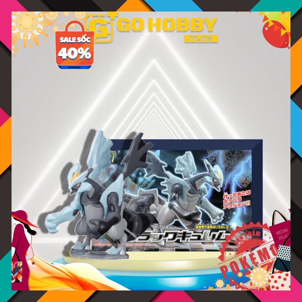 POKEPLA 27 | Black Kyurem | Đồ chơi lắp ráp POKEMON Huyền Thoại