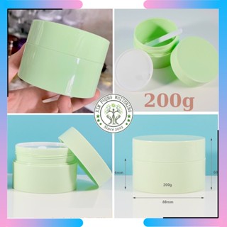 [ 200g ] Hủ xịn xanh mint, Hủ nhựa đựng mỹ phẩm, kem body ,lotion hàng Quảng Châu [KEM KIM PHỤNG]