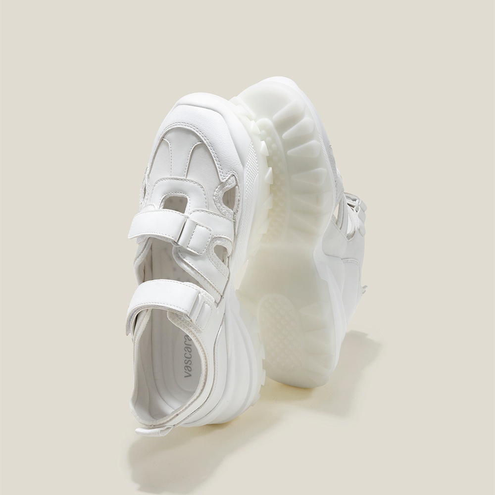 Vascara Giày Sneaker Quai Cut-Out Phối Đế Chunky SNK 0063