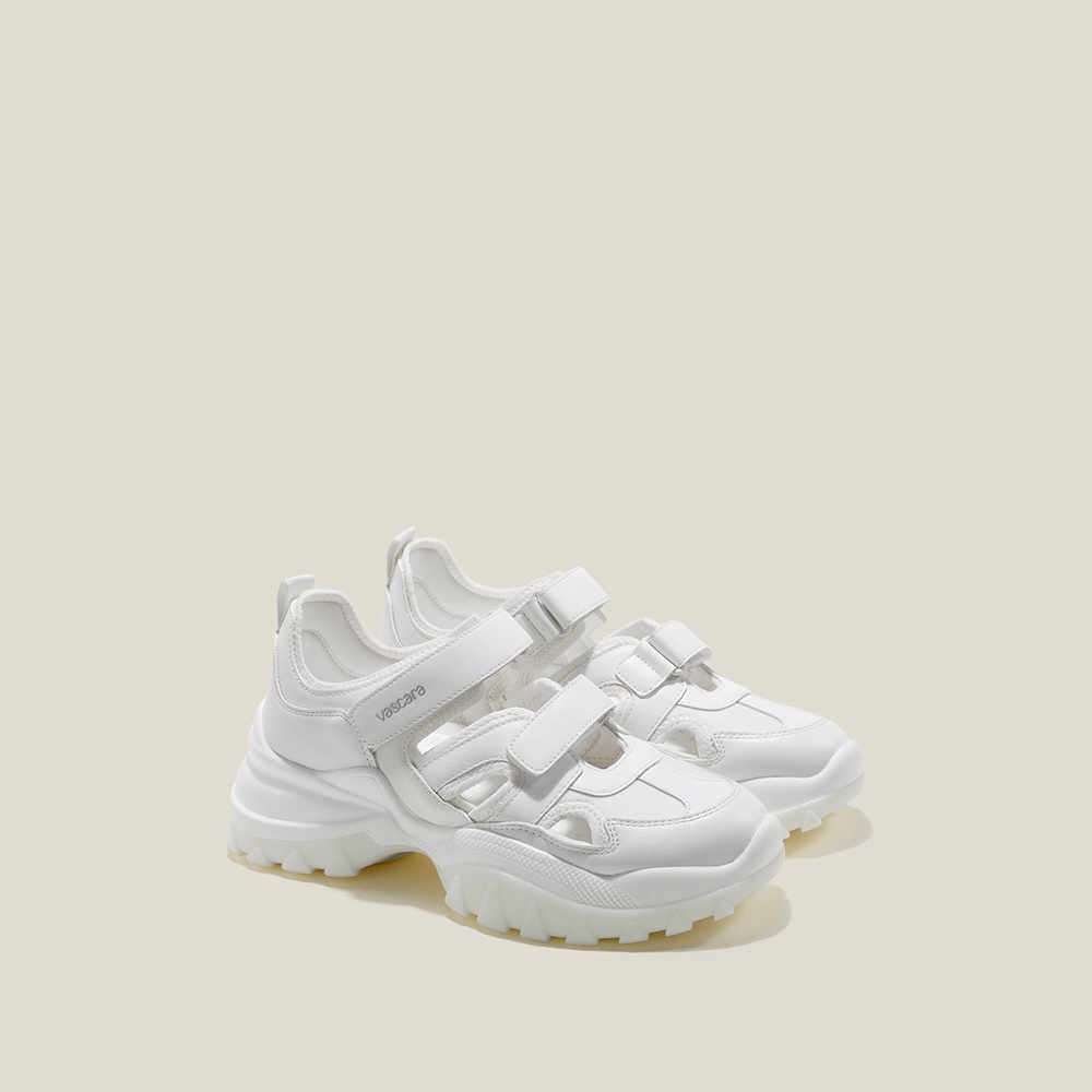 Vascara Giày Sneaker Quai Cut-Out Phối Đế Chunky SNK 0063