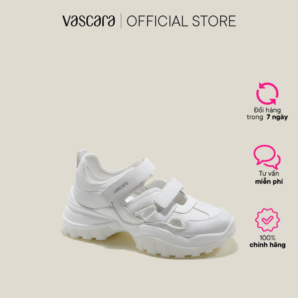Vascara Giày Sneaker Quai Cut-Out Phối Đế Chunky SNK 0063