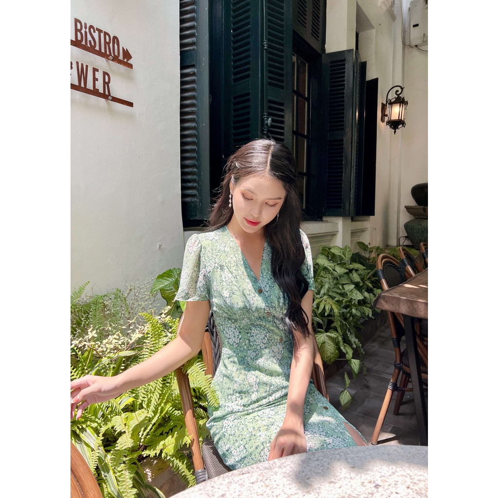 Váy wrap bút chì 1VA02002XL Lep'