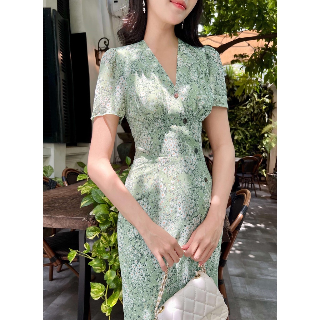 Váy wrap bút chì 1VA02002XL Lep'