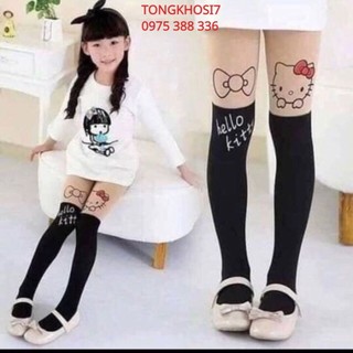 Quần tất thun giả bốt cho bé gái từ 3-12 tuổi, quần tất giả bốt cho bé yêu