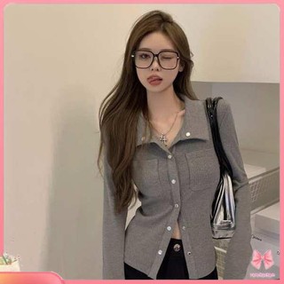 Slimmer áo sơ mi ngắn dài tay áo sơ mi phụ nữ