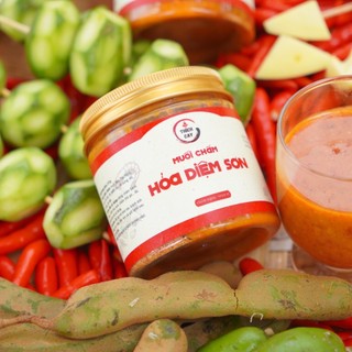 Muối chấm hoả diệm sơn Thích Cay 250g siêu cay, chấm trái cây, thịt gà, bánh tráng