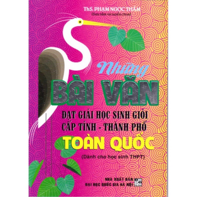 Sách - những bài văn đạt giải học sinh giỏi cấp tỉnh - thành phố toàn quốc -HA
