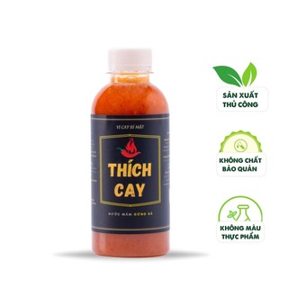Nước chấm ốc Thích Cay, tương chấm gừng sả, thịt gà, gia cầm, nước nắm gia truyền, chấm phở, gỏi