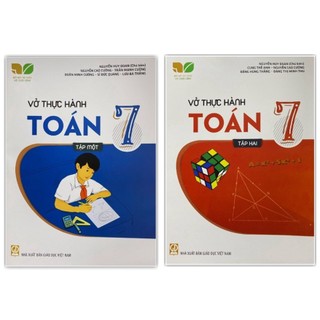 Sách - combo vở thực hành toán lớp 7 tập 1+2