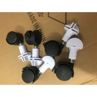 Bánh Xe Xoay 360* + Chốt lắp cho chuồng lưới sắt chó mèo, tủ quần áo lắp ghép