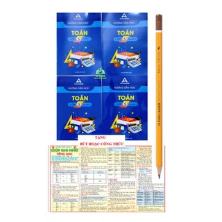 Sách - Combo 4 cuốn Hướng dẫn học toán lớp 5