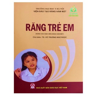 Sách - răng trẻ em dùng cho sinh viên răng hàm mặt