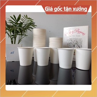 Giá sỉ 50 ly giấy 6oz 180ml cốc dùng cho văn phòng, sự kiện