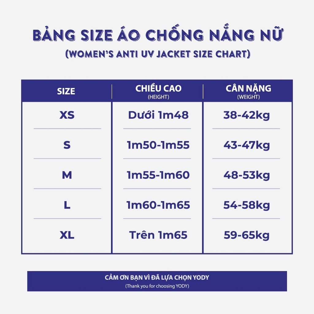 Áo Chống Nắng Nữ YODY Sport Dáng Dài chống UV thoáng mát ACN6002