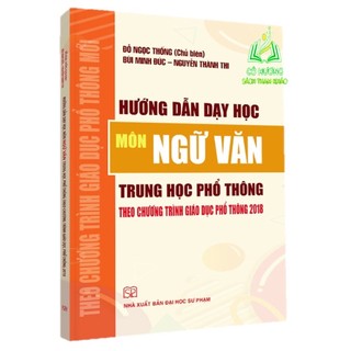 Sách - hướng dẫn dạy học môn ngữ văn thpt
