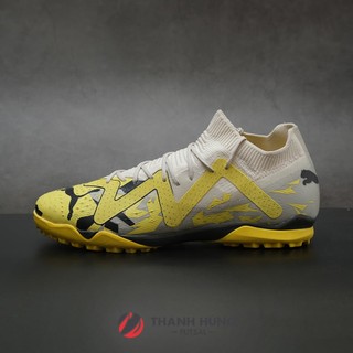Giày đá bóng chính hãng puma future match tt - 107374-04 - vàng/xám