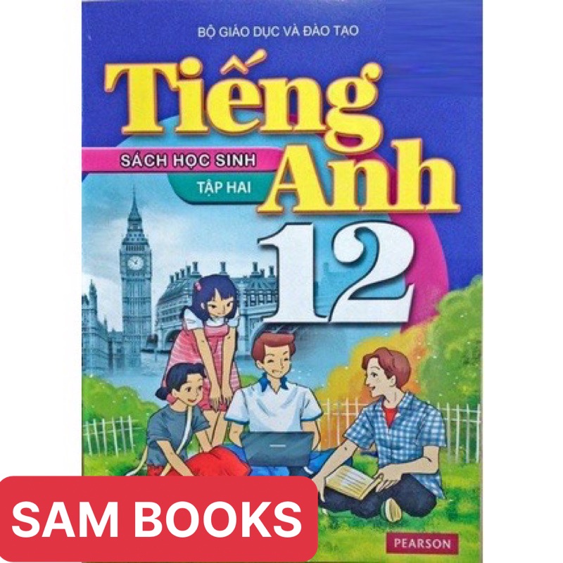Tiếng Anh 12 SHS SBT trọn bộ 4 cuốn kèm bút chì