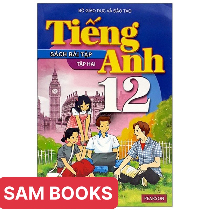 Tiếng Anh 12 SHS SBT trọn bộ 4 cuốn kèm bút chì