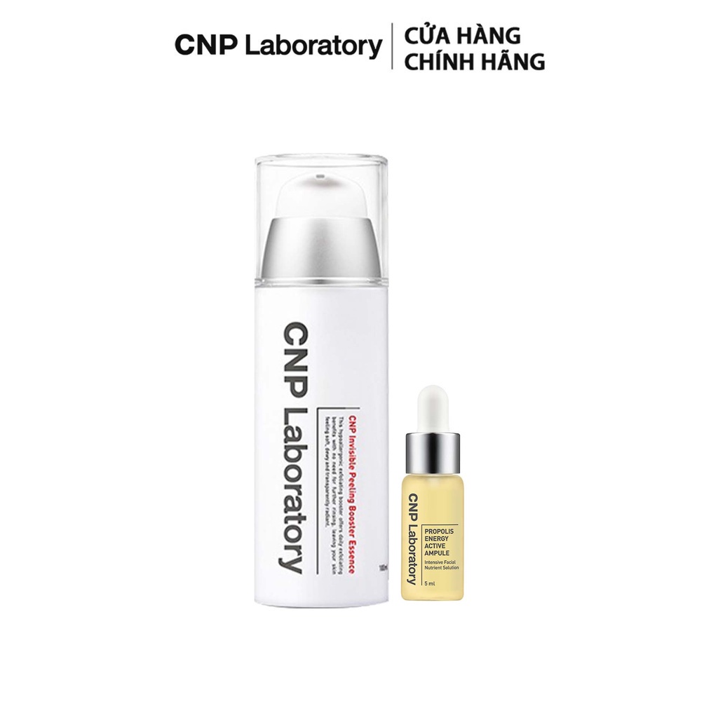 Combo cải thiện da Gel tẩy tế bào chết và Tinh chất keo ong tái tạo da CNP Laboratory