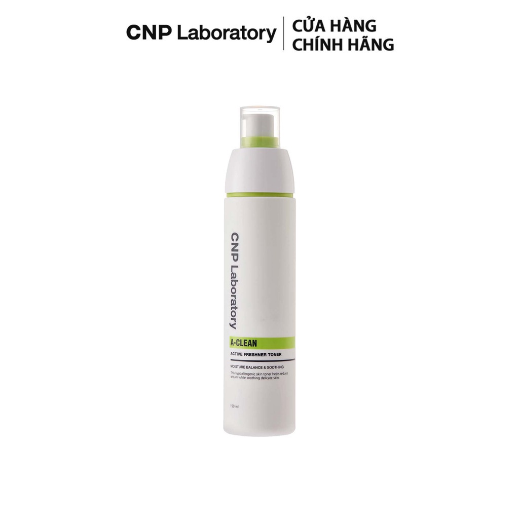 Nước cân bằng ngừa mụn không cồn CNP Laboratory A-Clean Active Freshner Toner 150ml