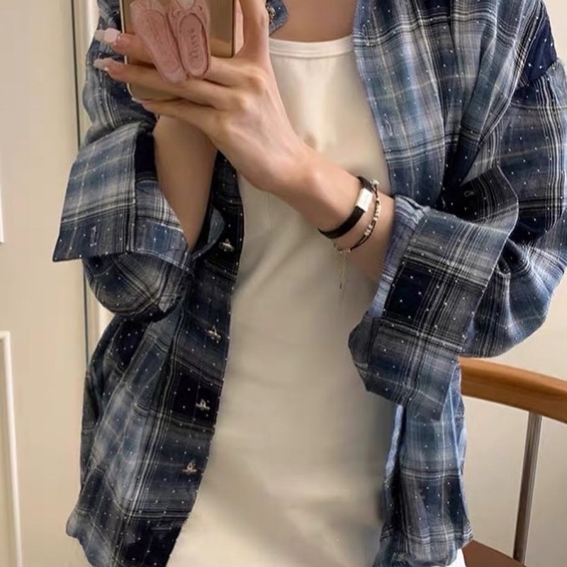 Vòng tay dây da cá tính thời trang nữ