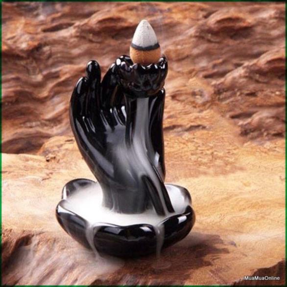 Thác Khói Trầm Hình Bàn Tay Phật giá sĩ