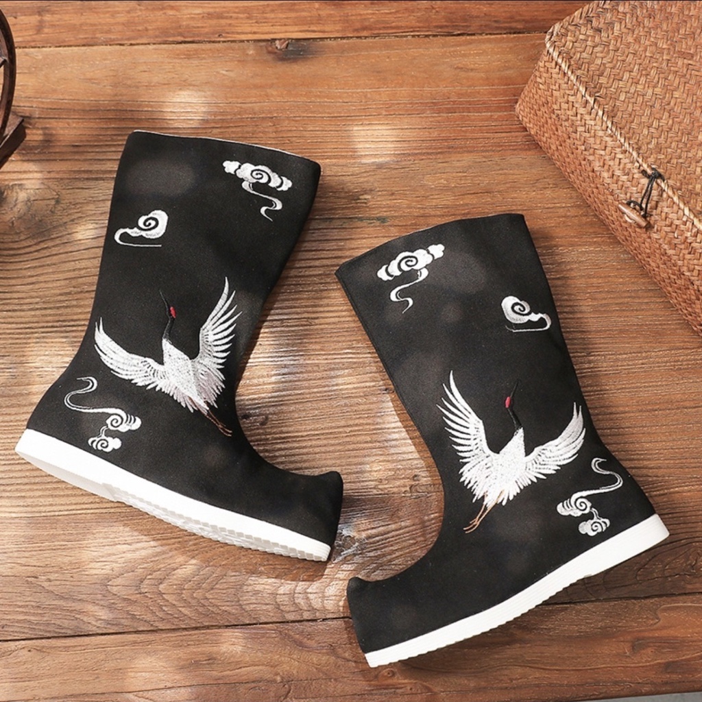 Giày Bốt Hán Phục Tăng Chiều Cao Cho Nam