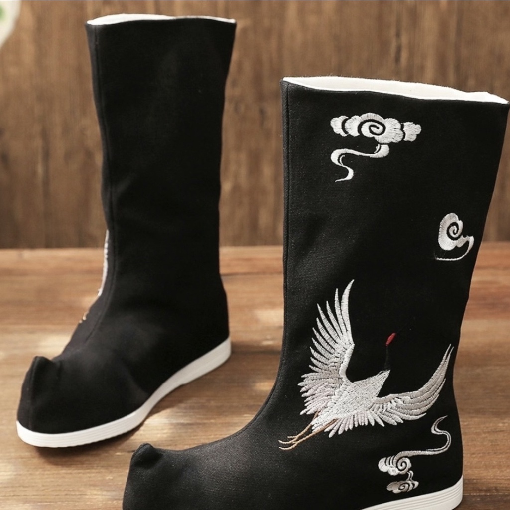 Giày Bốt Hán Phục Tăng Chiều Cao Cho Nam