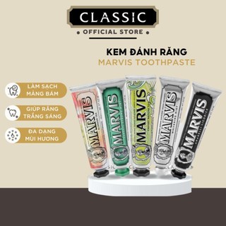 Kem đánh răng Marvis Toothpaste - Đầy đủ mùi hương