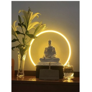 Đèn neon led hào quang phật