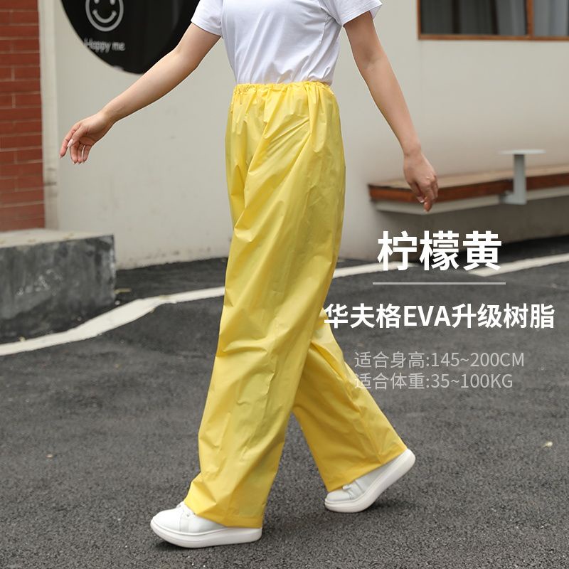 Quần Đi Mưa Dày Dặn Chống Thấm Nước Cho Nam Nữ