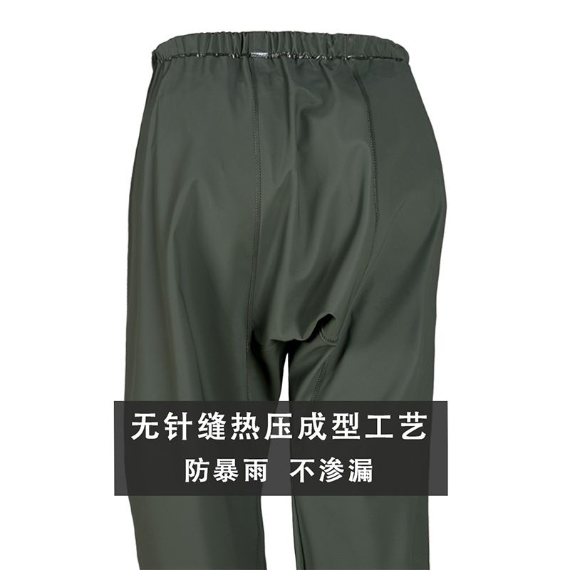 Quần Đi Mưa Dày Dặn Chống Thấm Nước Chống Bão Dành Cho Nam Và Nữ