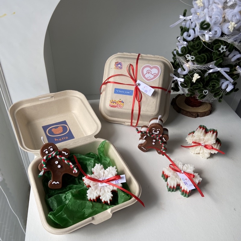 Gif box bã mía + thiệp