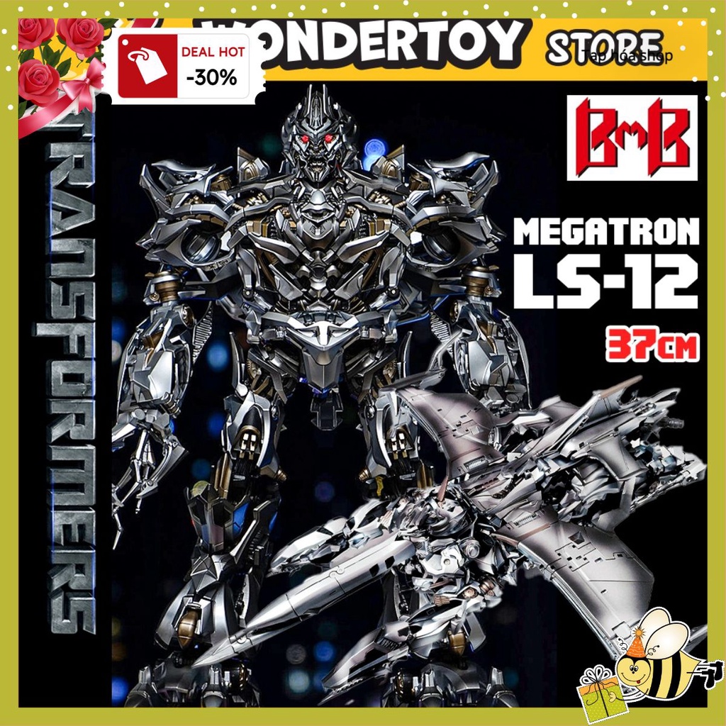 Mô hình BMB Megatron LS-12 Transformers Robot biến hình LS12 tặng ôtô