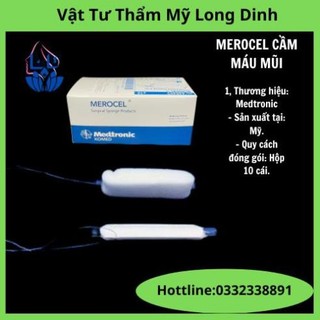 Gạc cầm máu mũi MEROCEL dùng trong thẩm mỹ