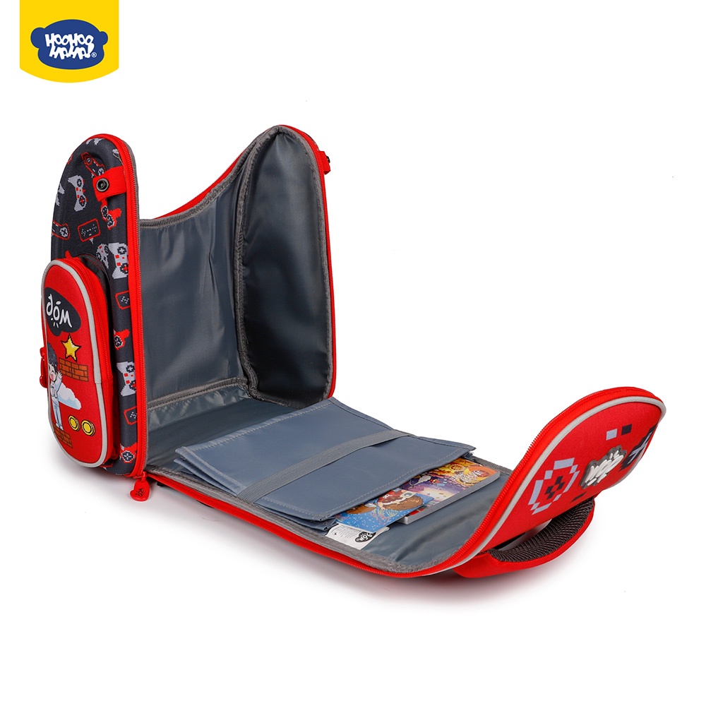 Balo Chống Gù Lớp Học Mật Ngữ Đóm Energetic Red