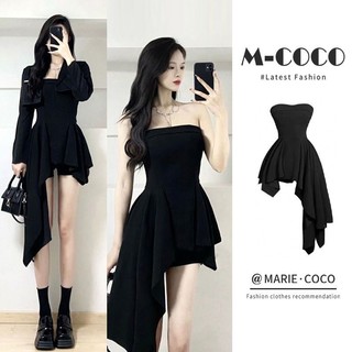 Bộ áo khoác vest ngắn phối đầm ống hẹp thời trang mùa thu 2022 12.21